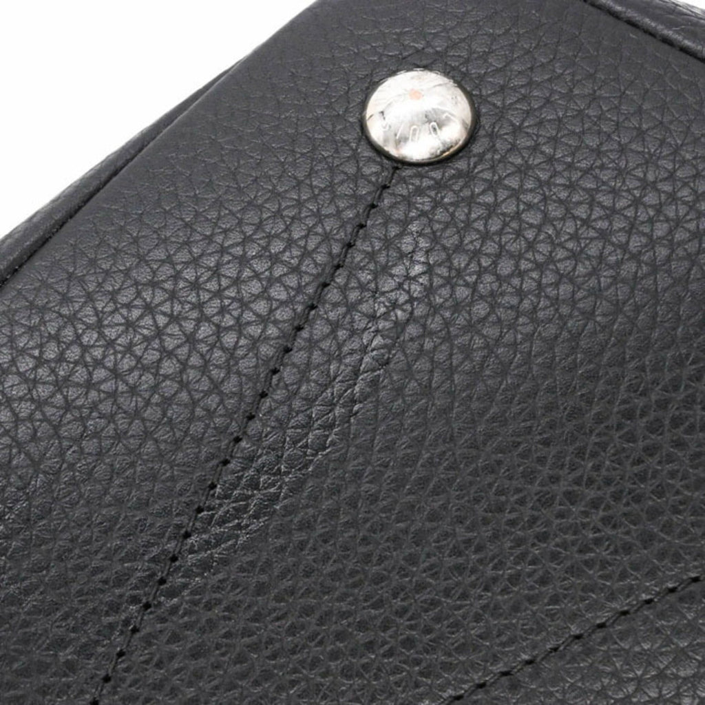 Louis Vuitton Black Leather Backpack (Pre-Owned)
