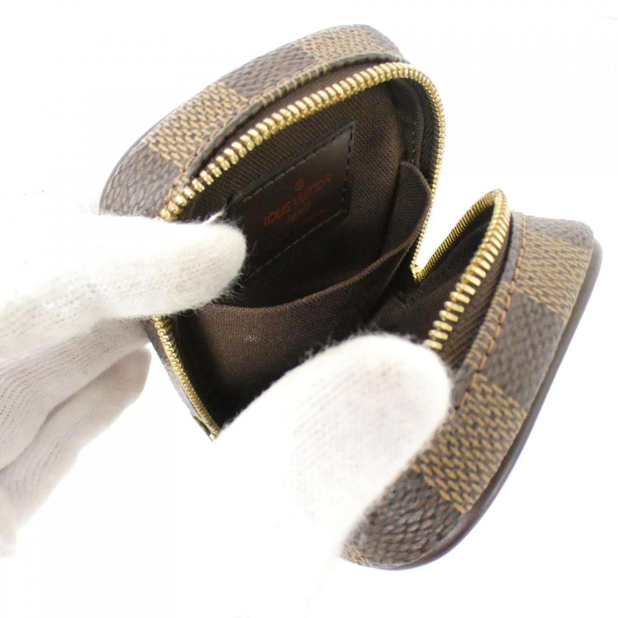 Louis Vuitton Ebene Coated Canvas Pouch (Pre-Owned)