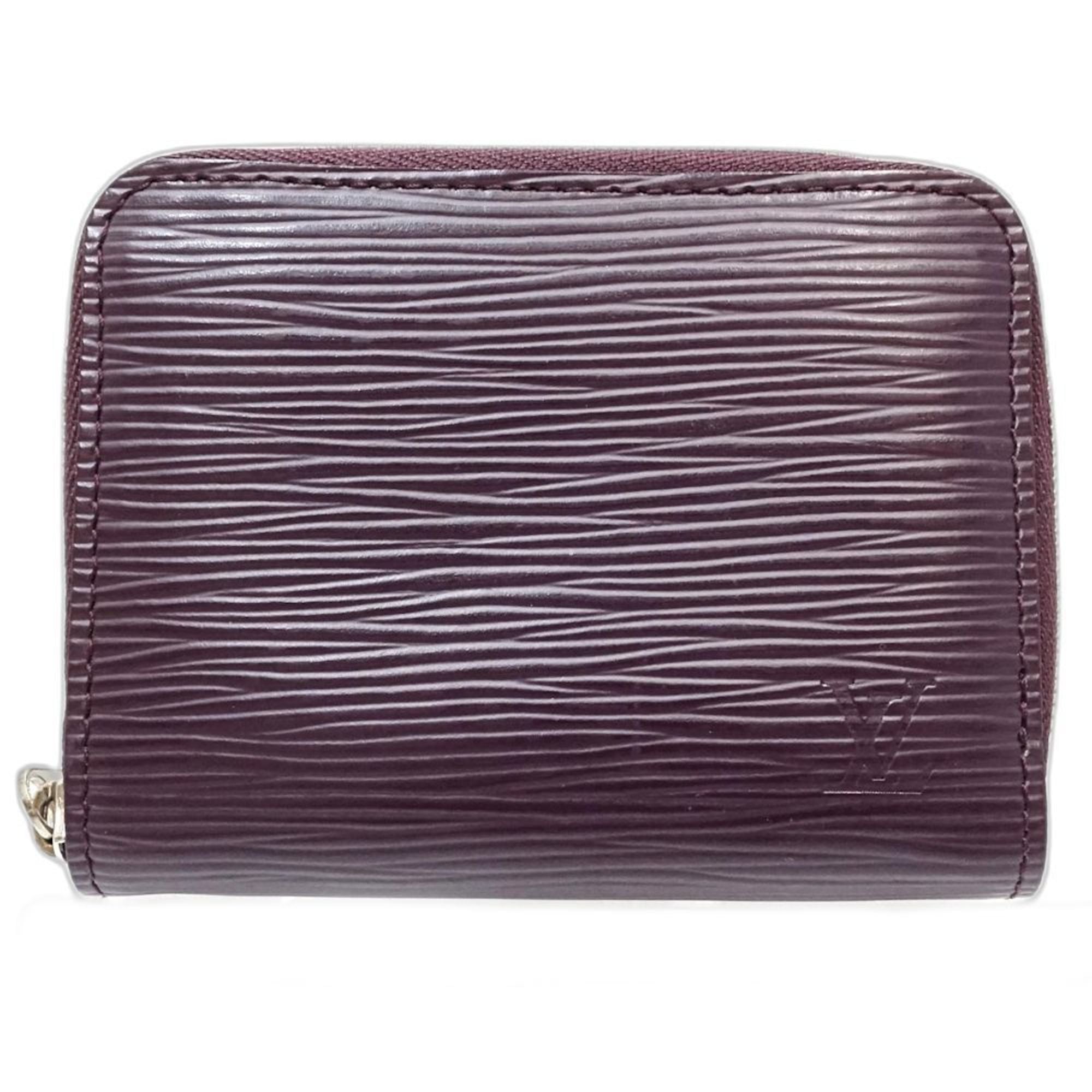 Louis Vuitton Cassis Leather Coin Purse/Coin Case (Pre-Owned)