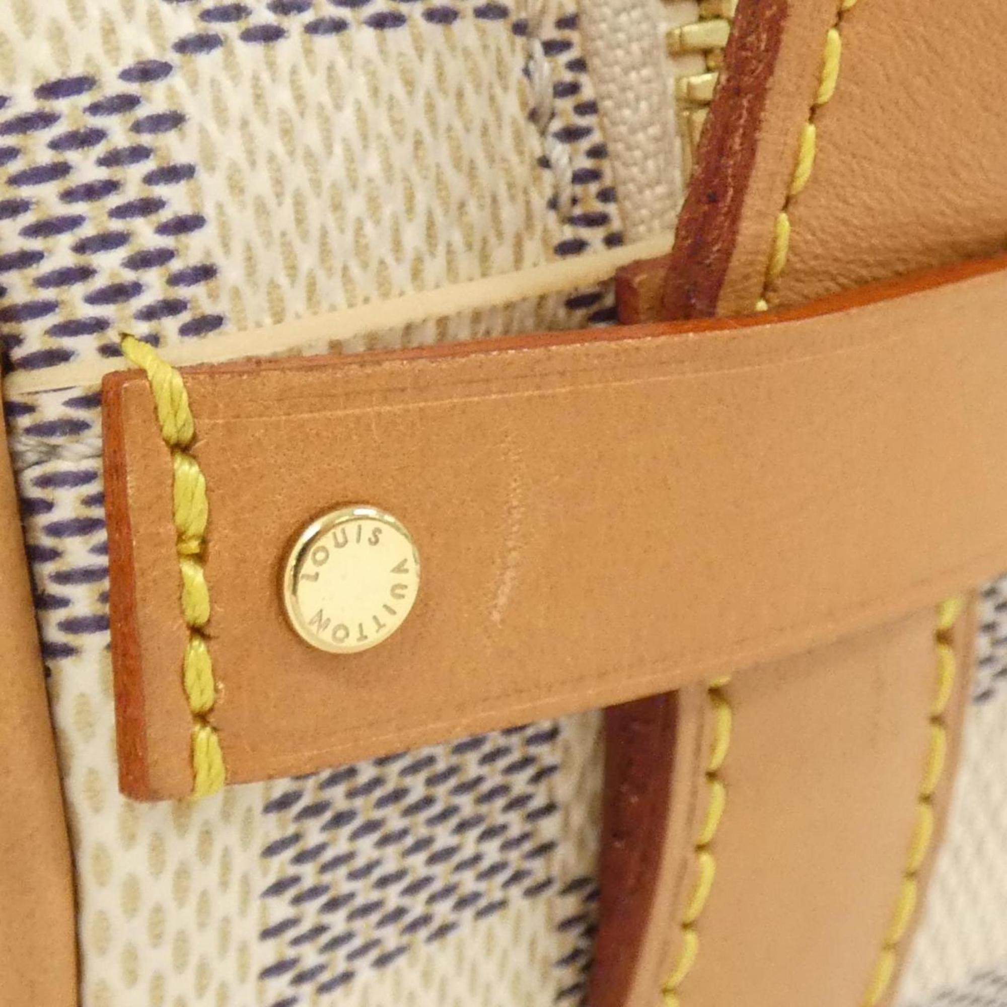 Louis Vuitton Azur Coated Canvas Shoulder Bag (Pre-Owned)