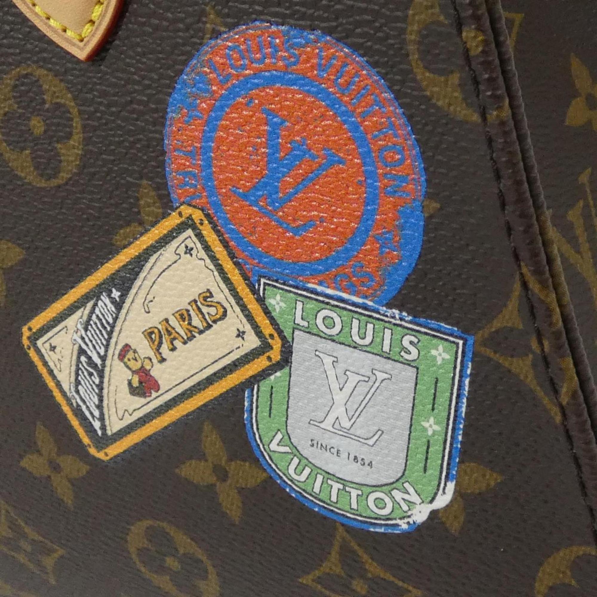 Louis Vuitton Marron Coated Canvas Handbag (Pre-Owned)
