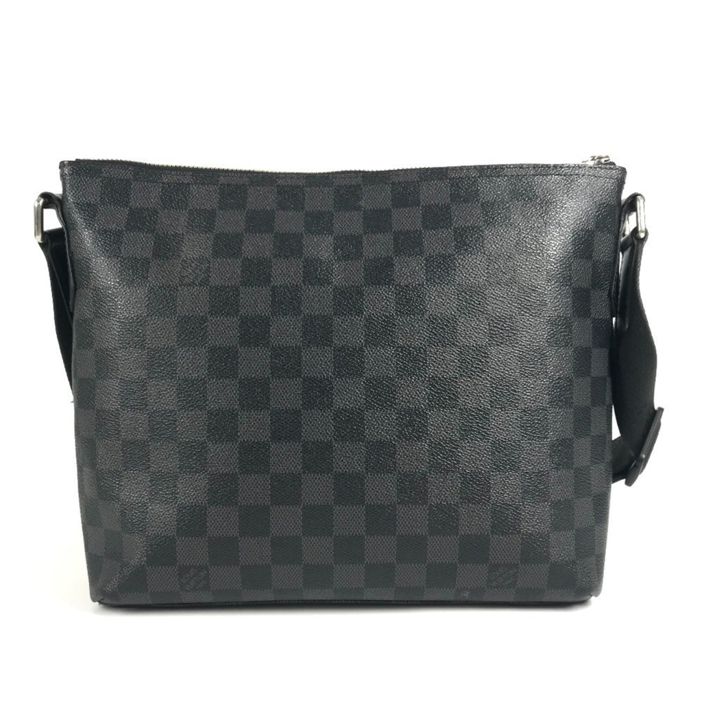 Louis Vuitton Damier Graphite Black Damier Graphite Shoulder Bag (Pre-Owned)
