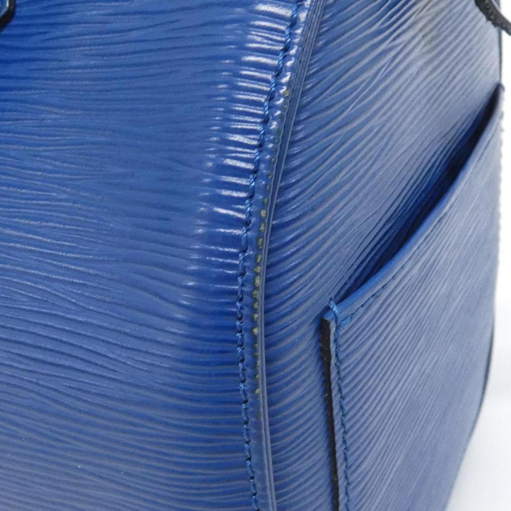 Louis Vuitton Blue Leather Boston Bag (Pre-Owned)