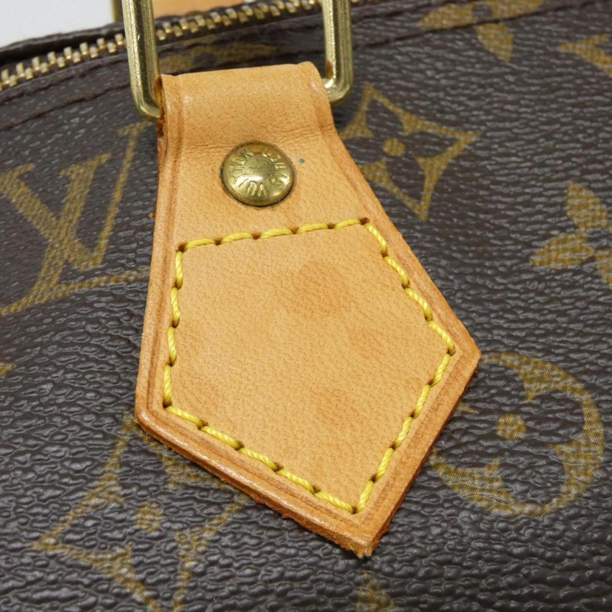 Louis Vuitton Monogram Brown Coated Canvas Boston Bag (Pre-Owned)