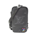 Louis Vuitton Black Nylon Pouch Shoulder Bag (Pre-Owned)
