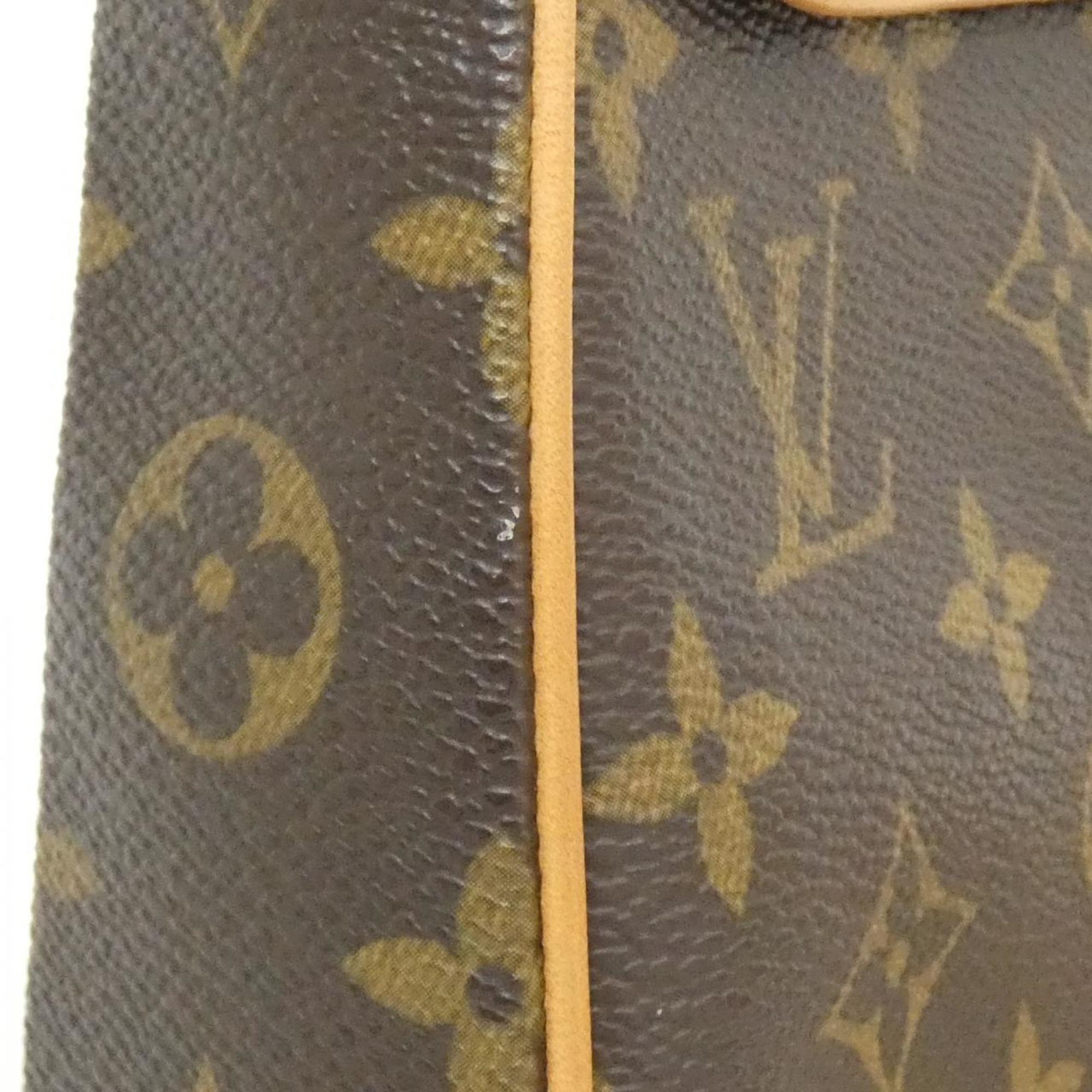 Louis Vuitton Marron Coated Canvas Backpack (Pre-Owned)