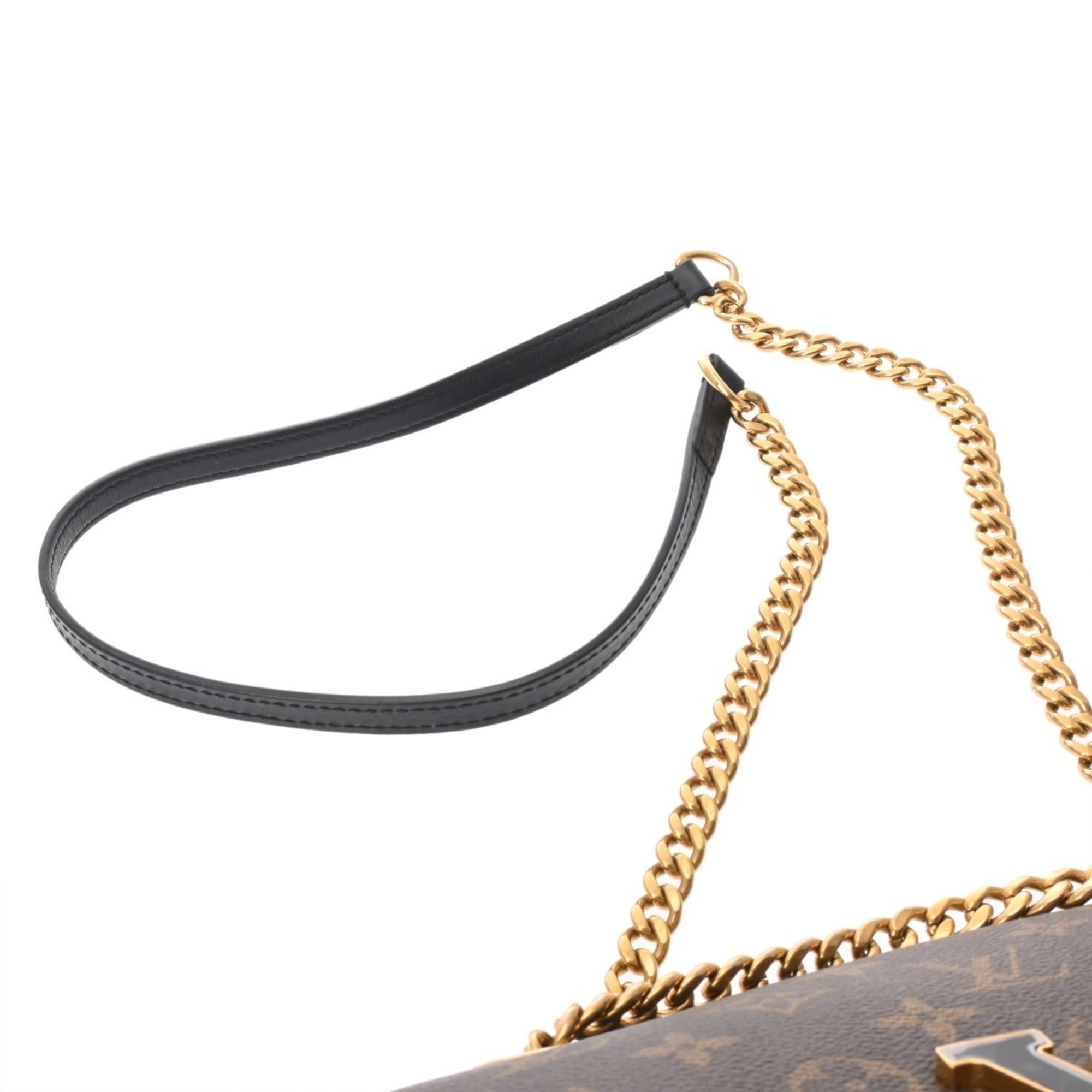 Louis Vuitton Brown Monogram Canvas Shoulder Bag (Pre-Owned)