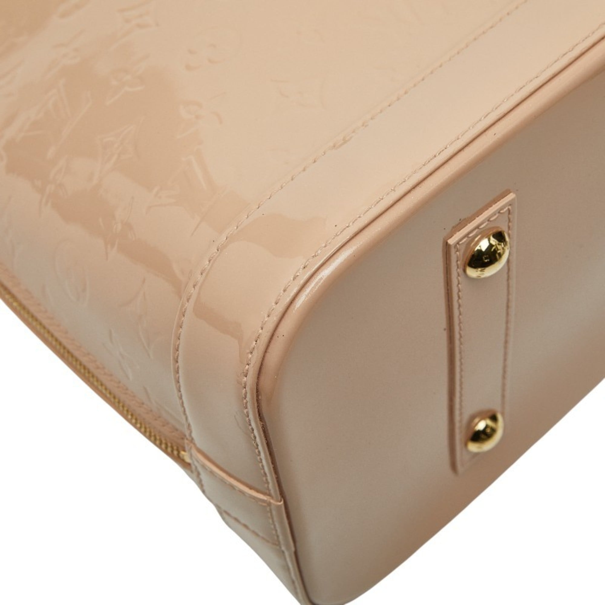 Louis Vuitton Monogram Rose Florentin Patent Leather Monogram Vernis Handbag (Pre-Owned)