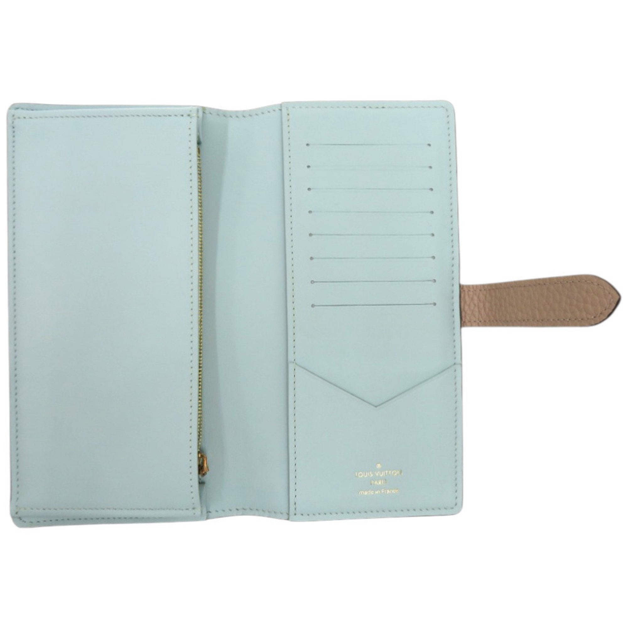 Louis Vuitton Galle Leather Long Wallet (Bi-Fold) (Pre-Owned)
