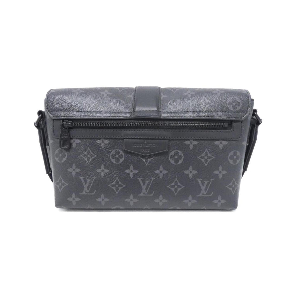 Louis Vuitton Black Coated Canvas Shoulder Bag (Pre-Owned)