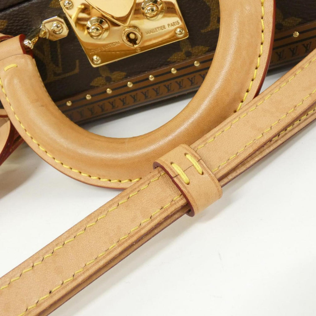 Louis Vuitton Marron Coated Canvas Handbag (Pre-Owned)