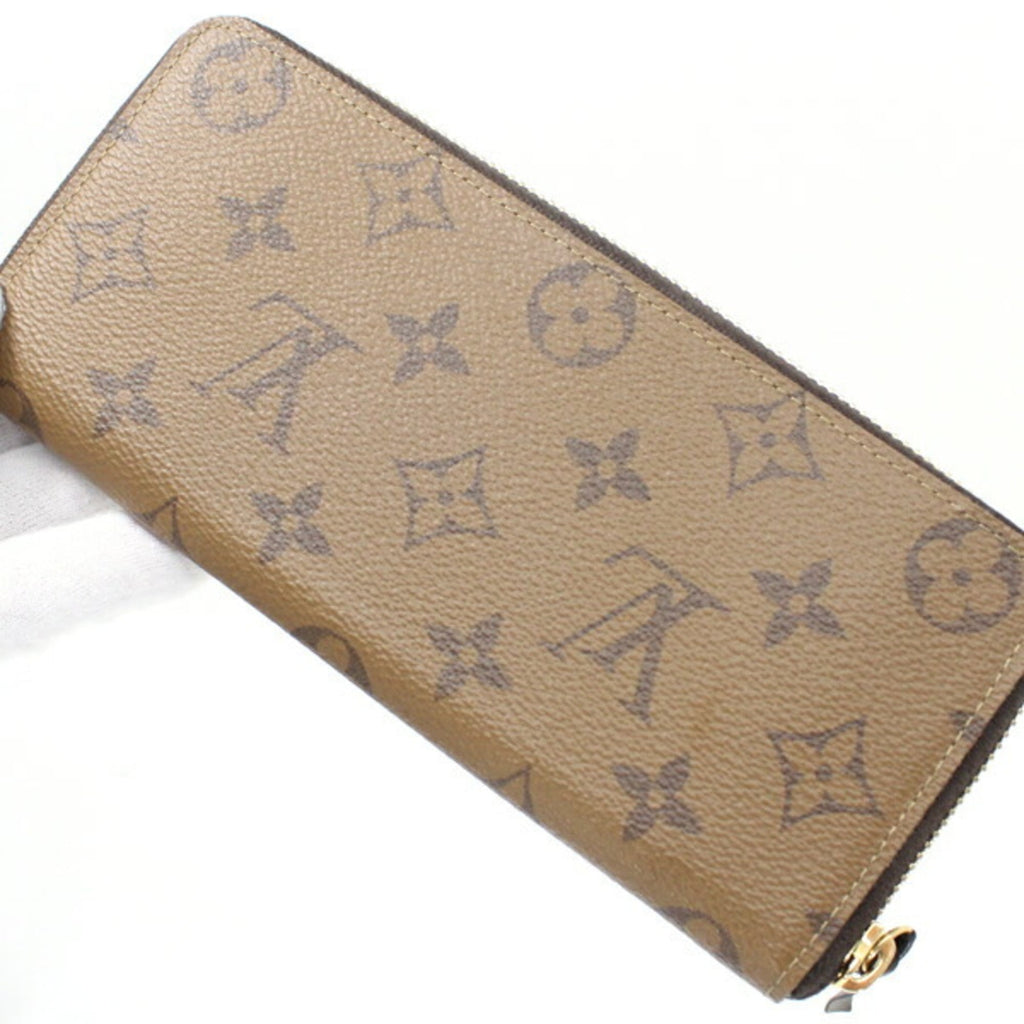 Louis Vuitton Monogram Reverse Light Brown Monogram Reverse Long Wallet (Bi-Fold) (Pre-Owned)