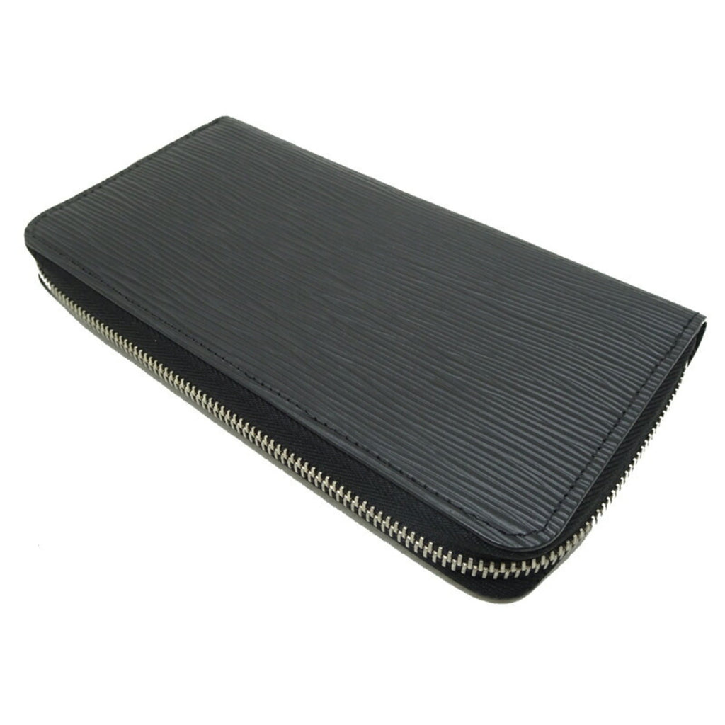 Louis Vuitton Epi Black Noir Epi Leather Long Wallet (Bi-Fold) (Pre-Owned)