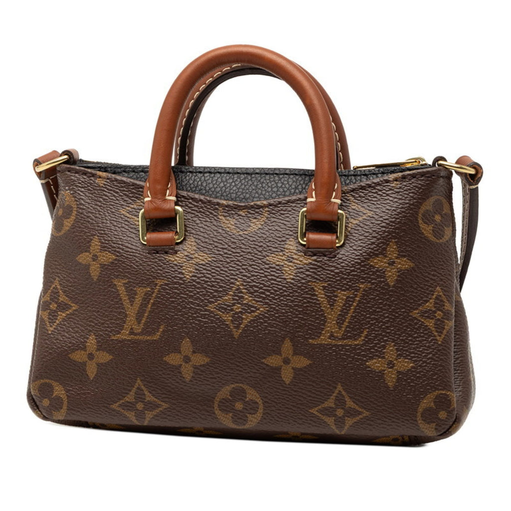 Louis Vuitton Brown Monogram Noir Monogram Handbag Shoulder Bag (Pre-Owned)