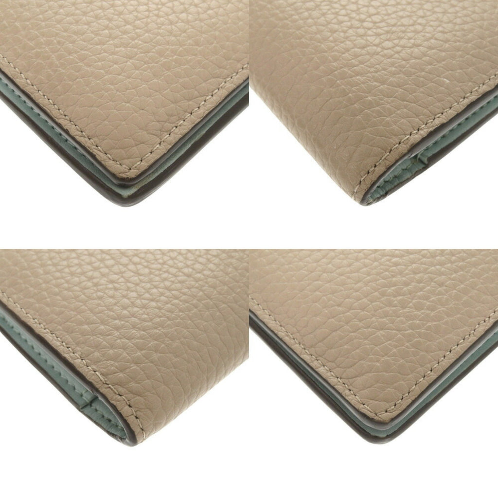 Louis Vuitton Galle Leather Long Wallet (Bi-Fold) (Pre-Owned)
