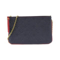 Louis Vuitton Monogram Empreinte Marine Rouge Leather Pochette Shoulder Bag (Pre-Owned)