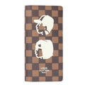 Louis Vuitton Brown Damier Canvas Long Wallet (Bi-Fold) (Pre-Owned)