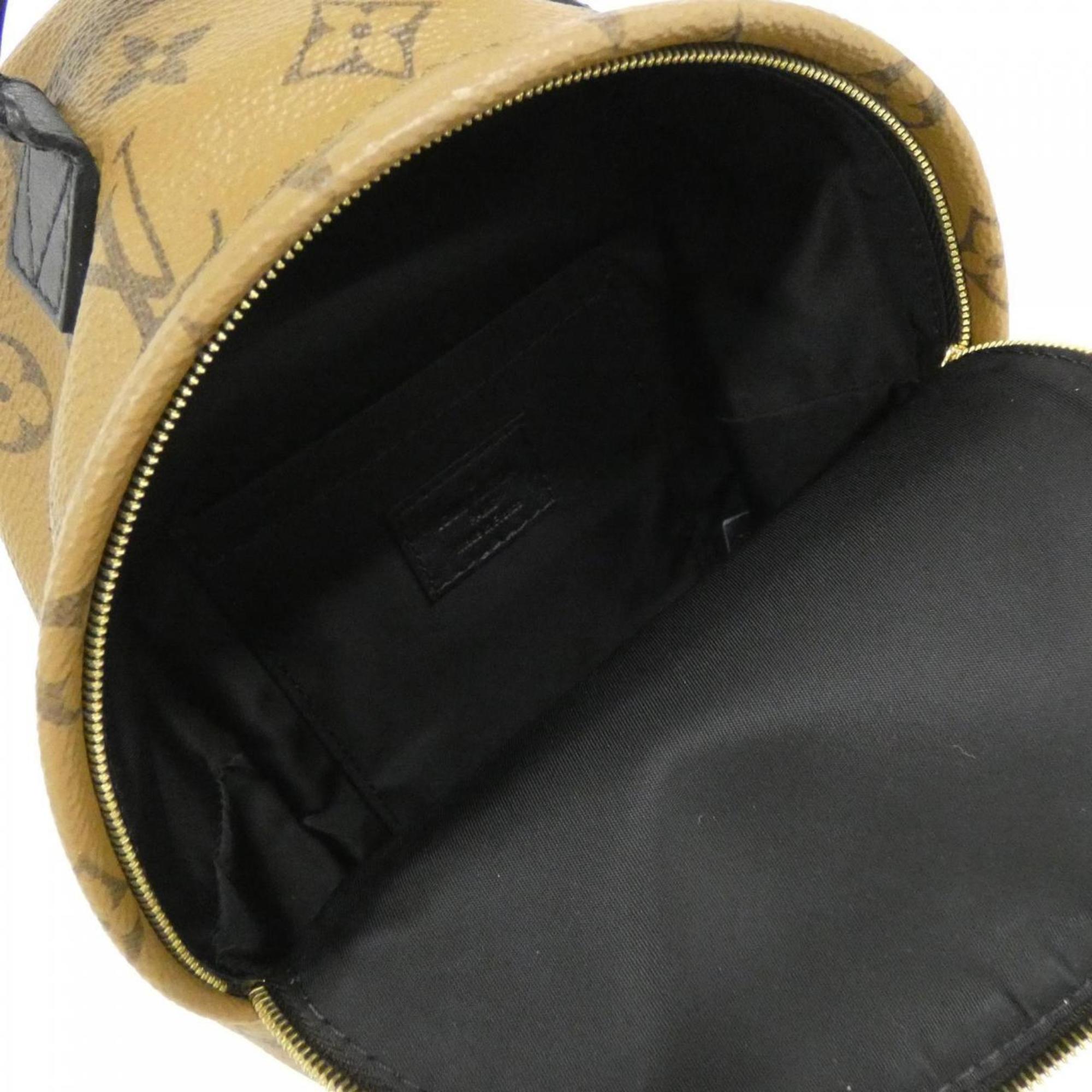 Louis Vuitton Marron Coated Canvas Backpack (Pre-Owned)