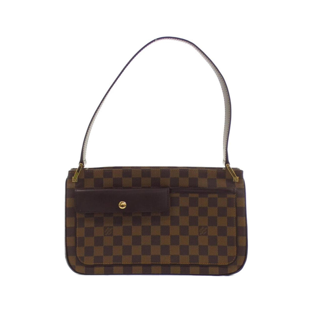 Louis Vuitton Ebene Coated Canvas Shoulder Bag (Pre-Owned)