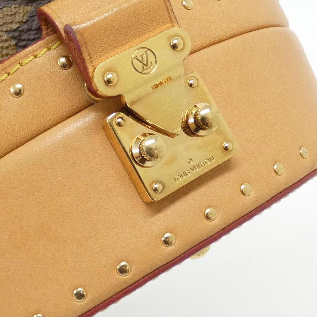 Louis Vuitton Marron Coated Canvas Handbag (Pre-Owned)