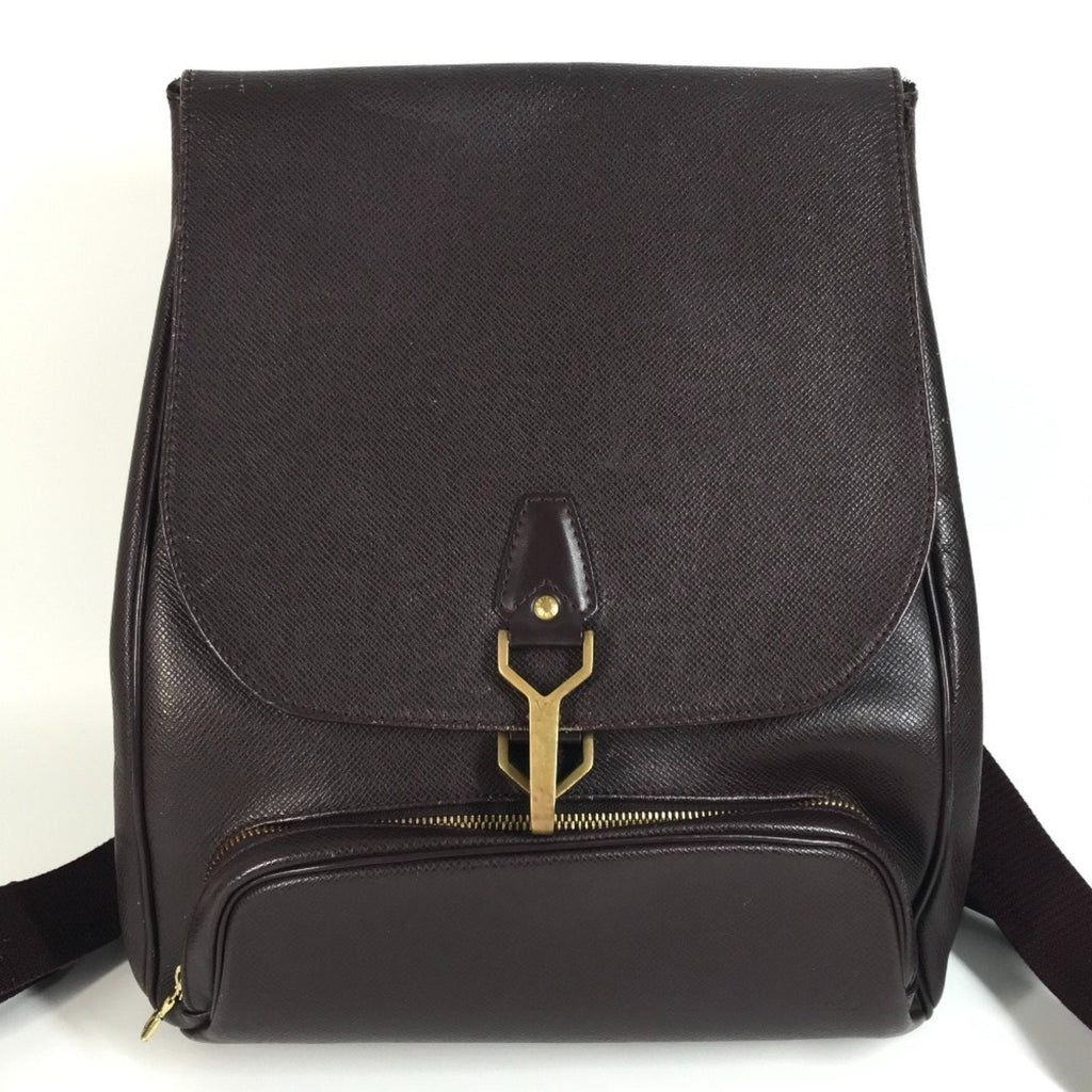Louis Vuitton Acajou Taiga Leather Backpack (Pre-Owned)