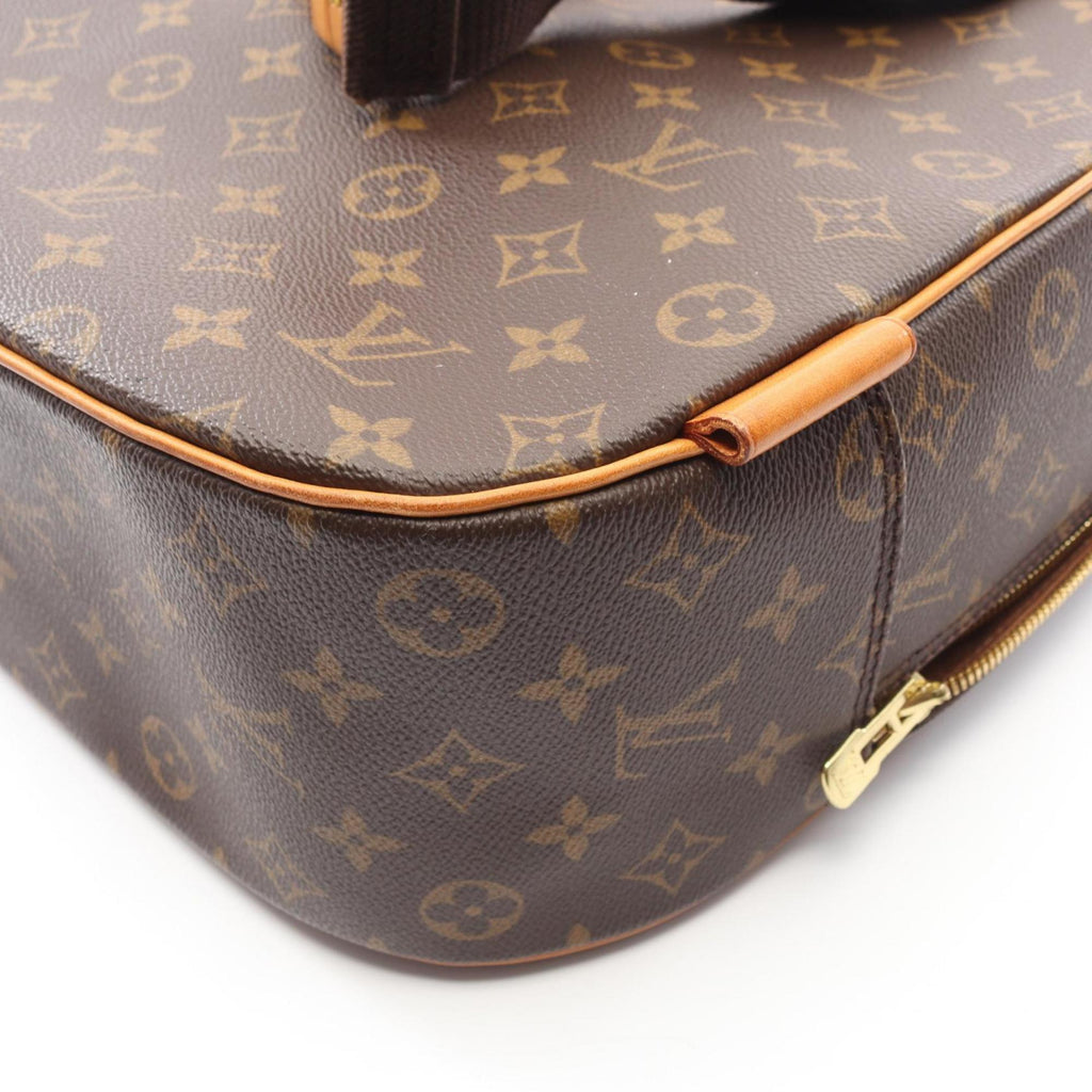 Louis Vuitton Monogram Brown Coated Canvas Leather Handbag (Pre-Owned)
