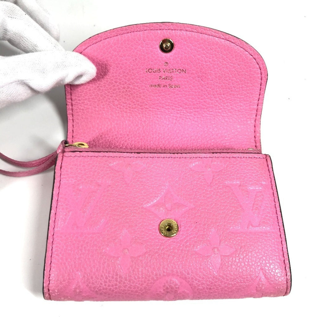 Louis Vuitton Monogram Empreinte Pink Monogram Empreinte Wallet (Bi-Fold) (Pre-Owned)