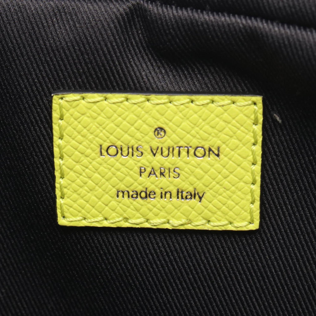 Louis Vuitton Green Coated Canvas Fanny Pack (Pre-Owned)