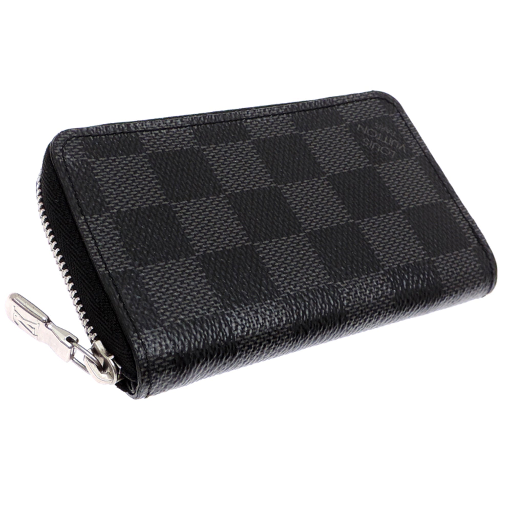 Louis Vuitton Damier Graphite Black Damier Graphite Coin Purse/Coin Case (Pre-Owned)