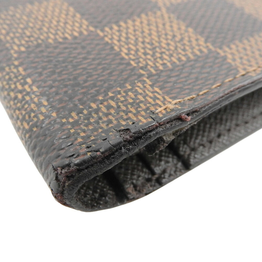 Louis Vuitton Ebene Pvc Long Wallet (Bi-Fold) (Pre-Owned)