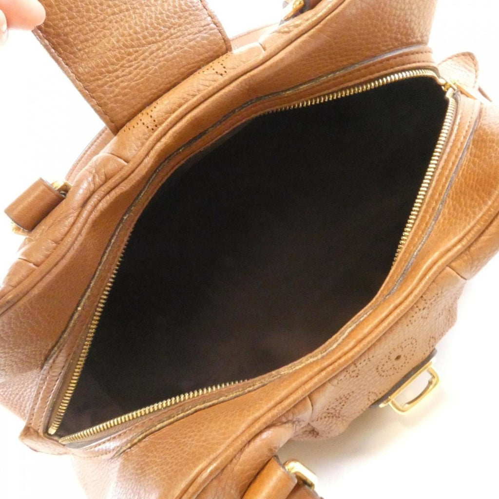 Louis Vuitton Cognac Leather Shoulder Bag (Pre-Owned)