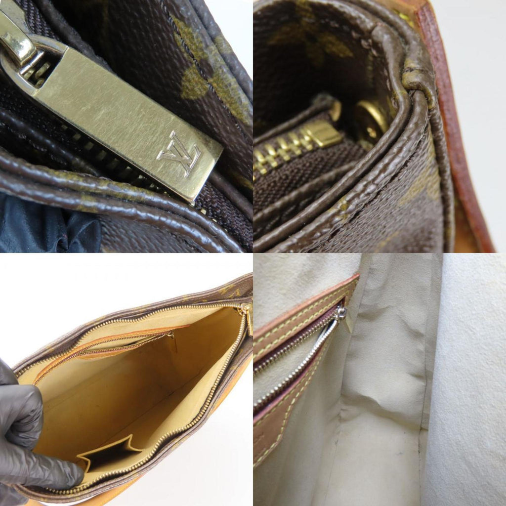 Louis Vuitton Monogram Brown Monogram Leather Shoulder Bag (Pre-Owned)