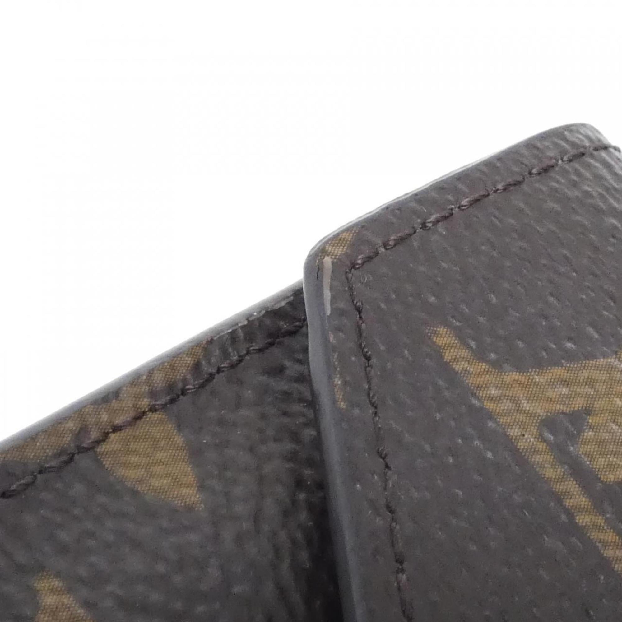 Louis Vuitton Marron Monogram Monogram Wallet (Bi-Fold) (Pre-Owned)