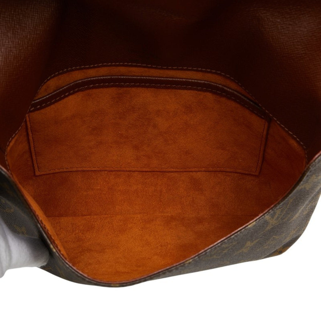 Louis Vuitton Brown Pvc Leather Shoulder Bag (Pre-Owned)