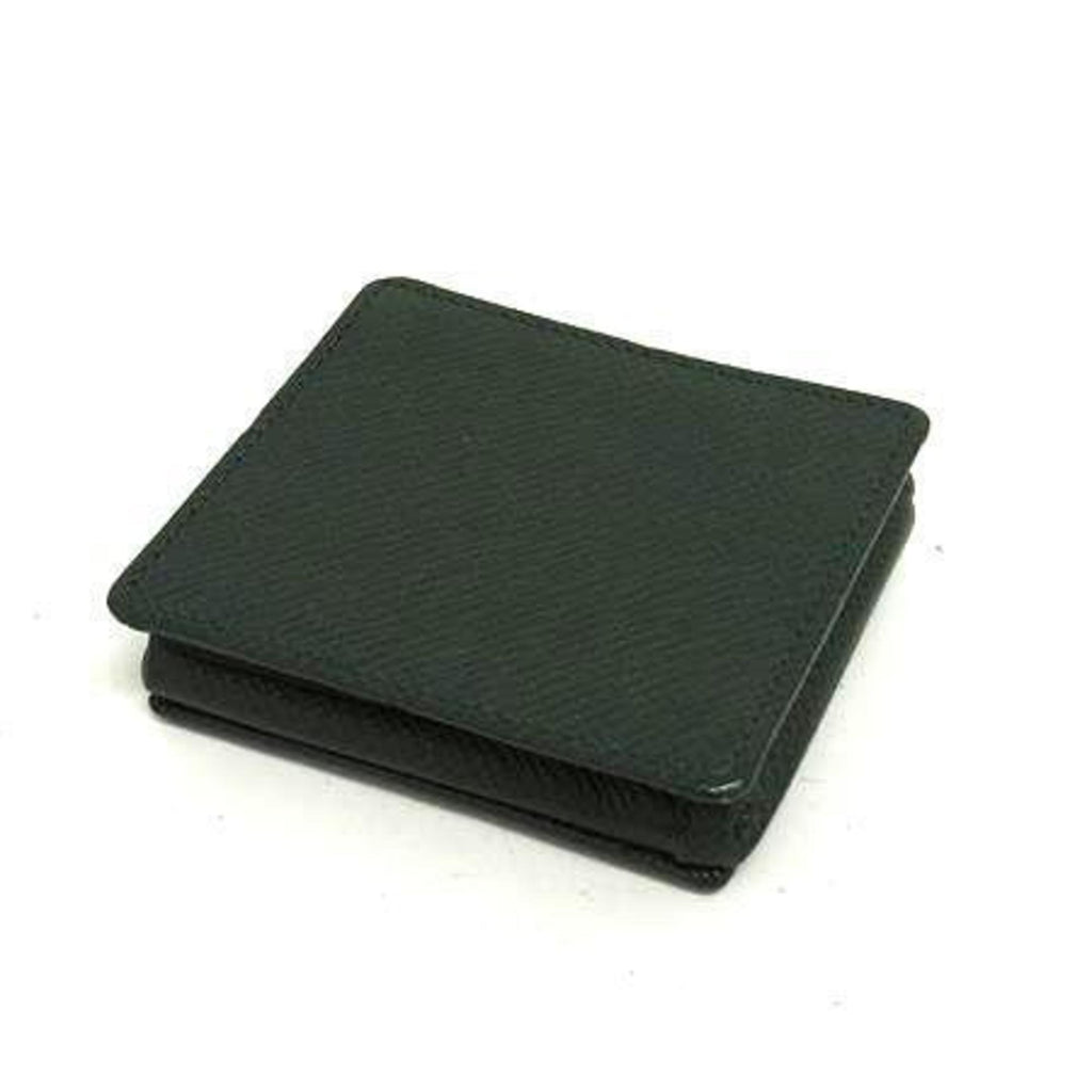 Louis Vuitton Episea Green Taiga Leather Coin Purse/Coin Case (Pre-Owned)