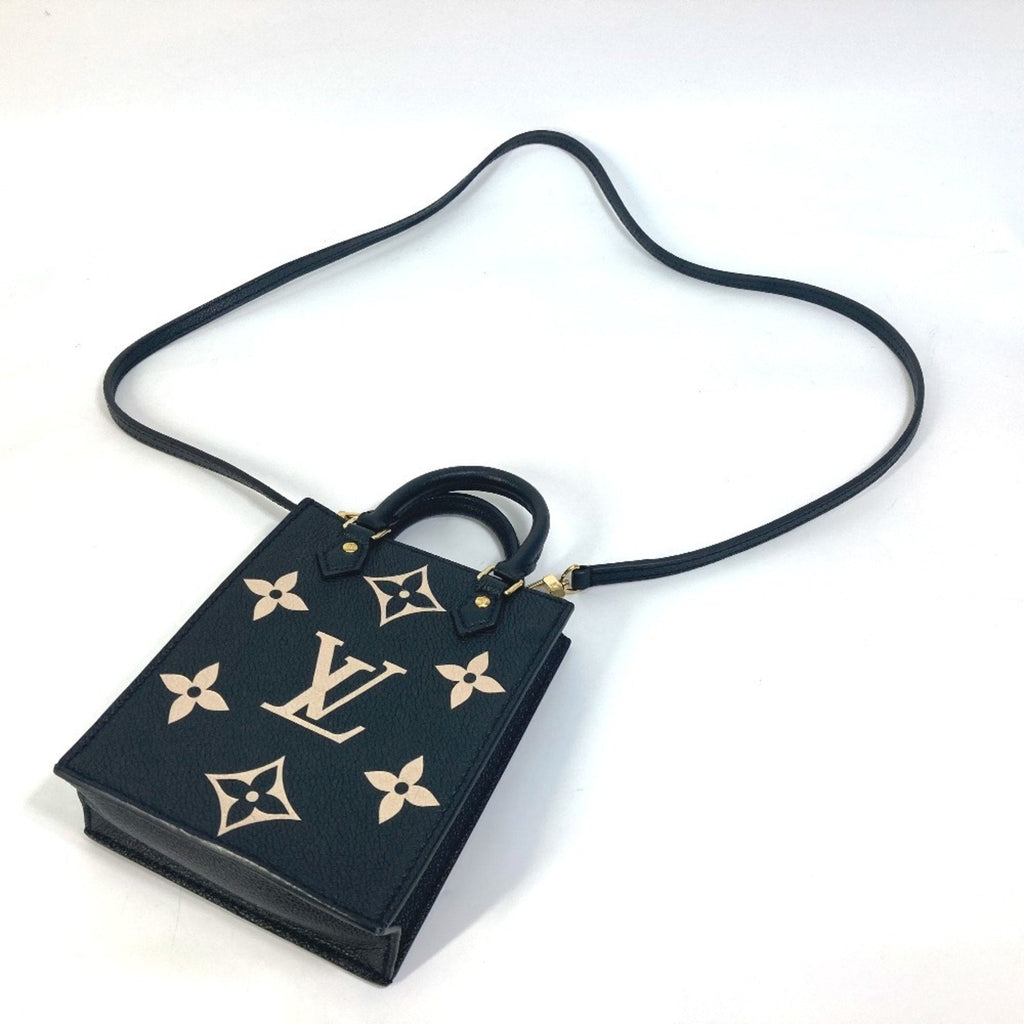 Louis Vuitton Black Monogram Empreinte Handbag Shoulder Bag (Pre-Owned)