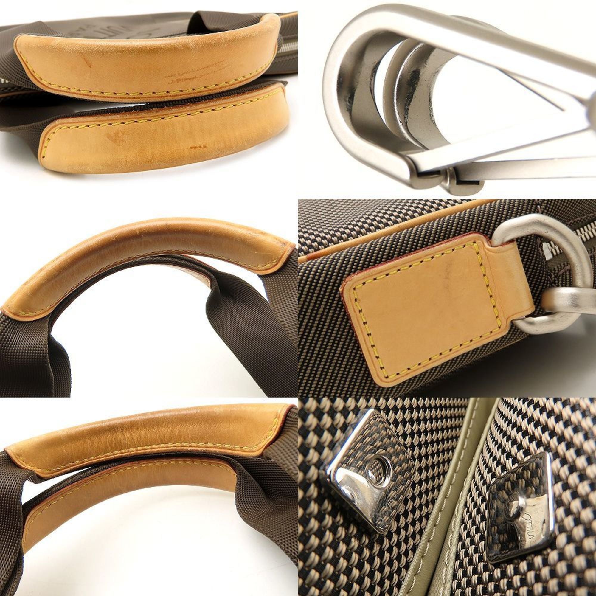 Louis Vuitton Brown Damier Canvas Earth Damier Geant Nylon Canvas Handbag (Pre-Owned)