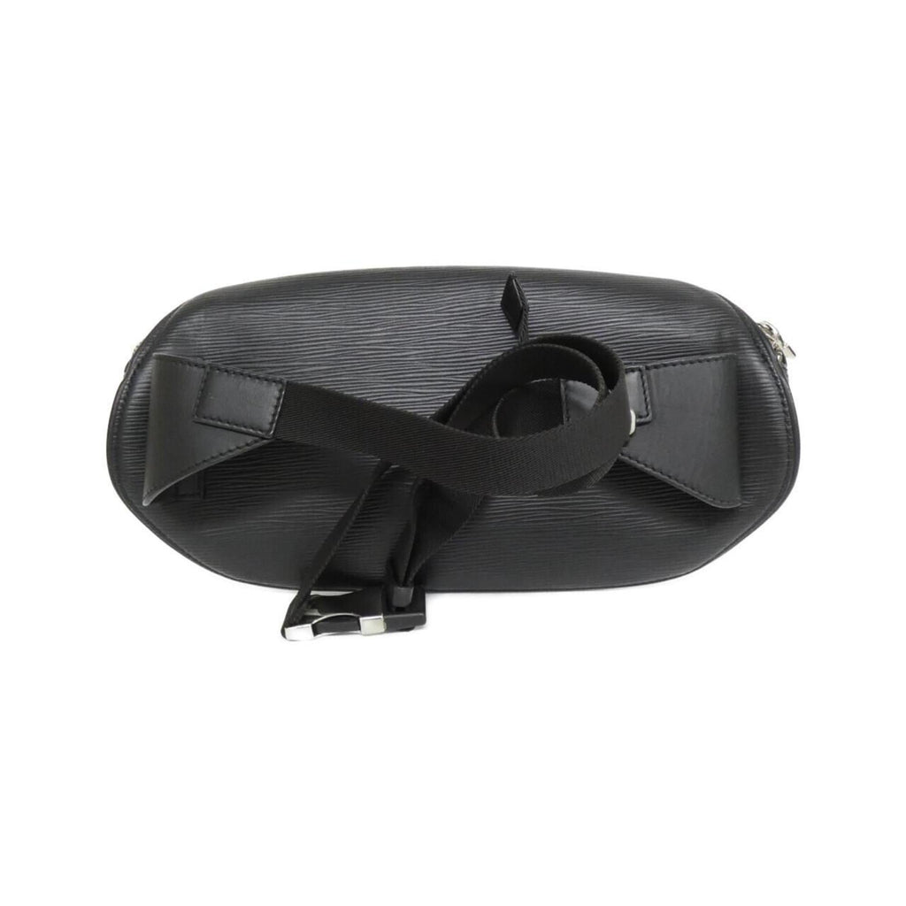 Louis Vuitton Black Leather Shoulder Bag (Pre-Owned)