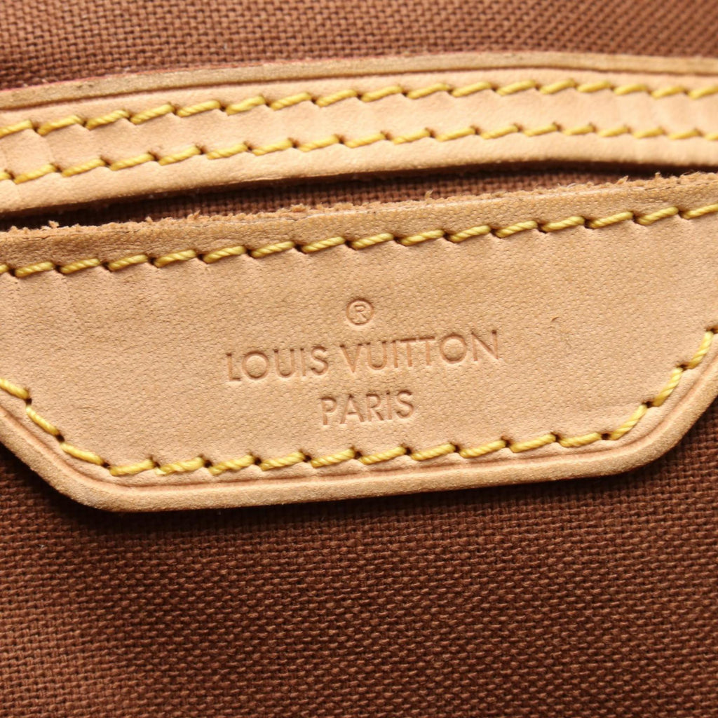 Louis Vuitton Brown Coated Canvas Shoulder Bag (Pre-Owned)