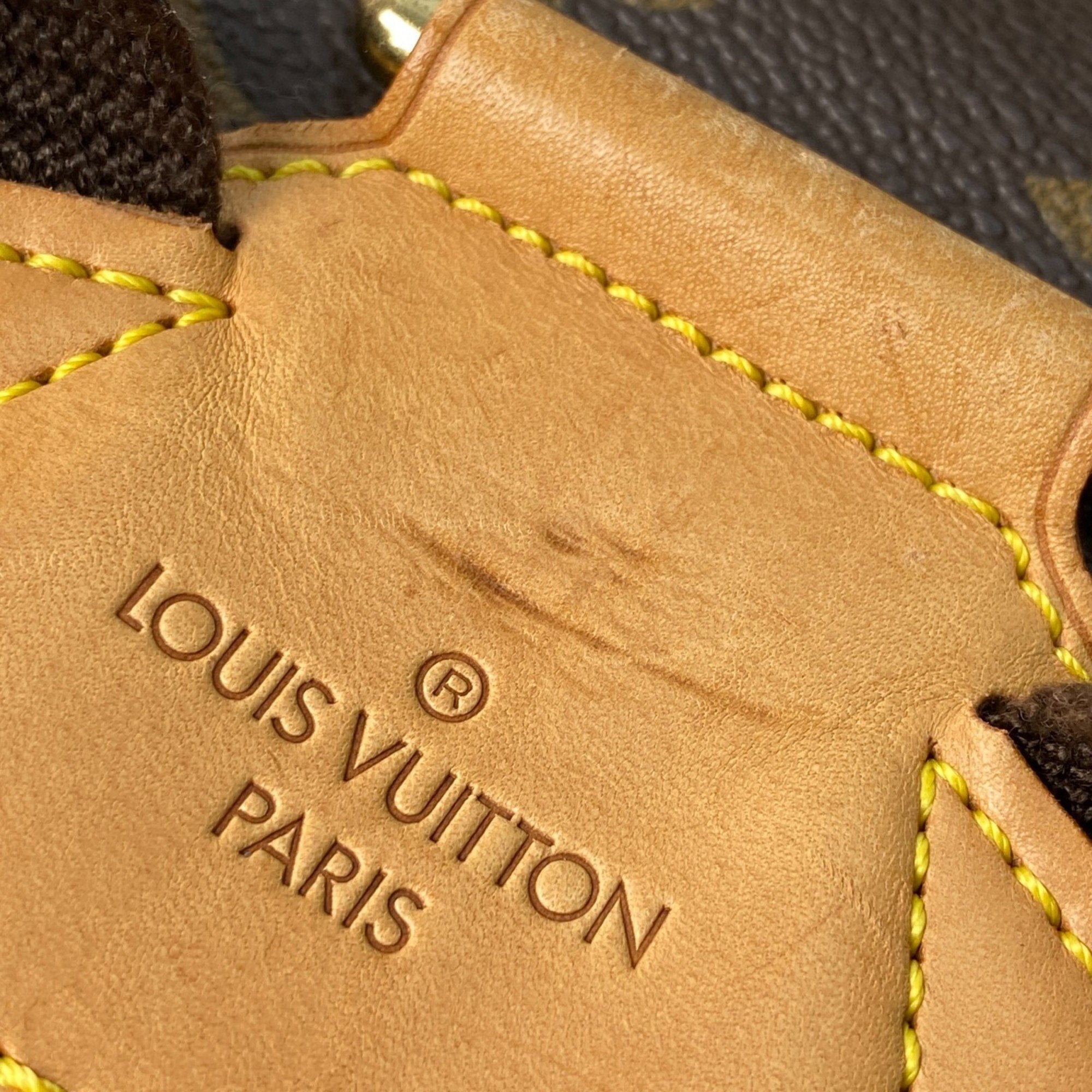 Louis Vuitton Brown Pvc Leather Backpack (Pre-Owned)
