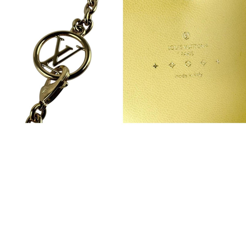 Louis Vuitton Monogram Vernis Yellow Monogram Vernis Shoulder Bag (Pre-Owned)