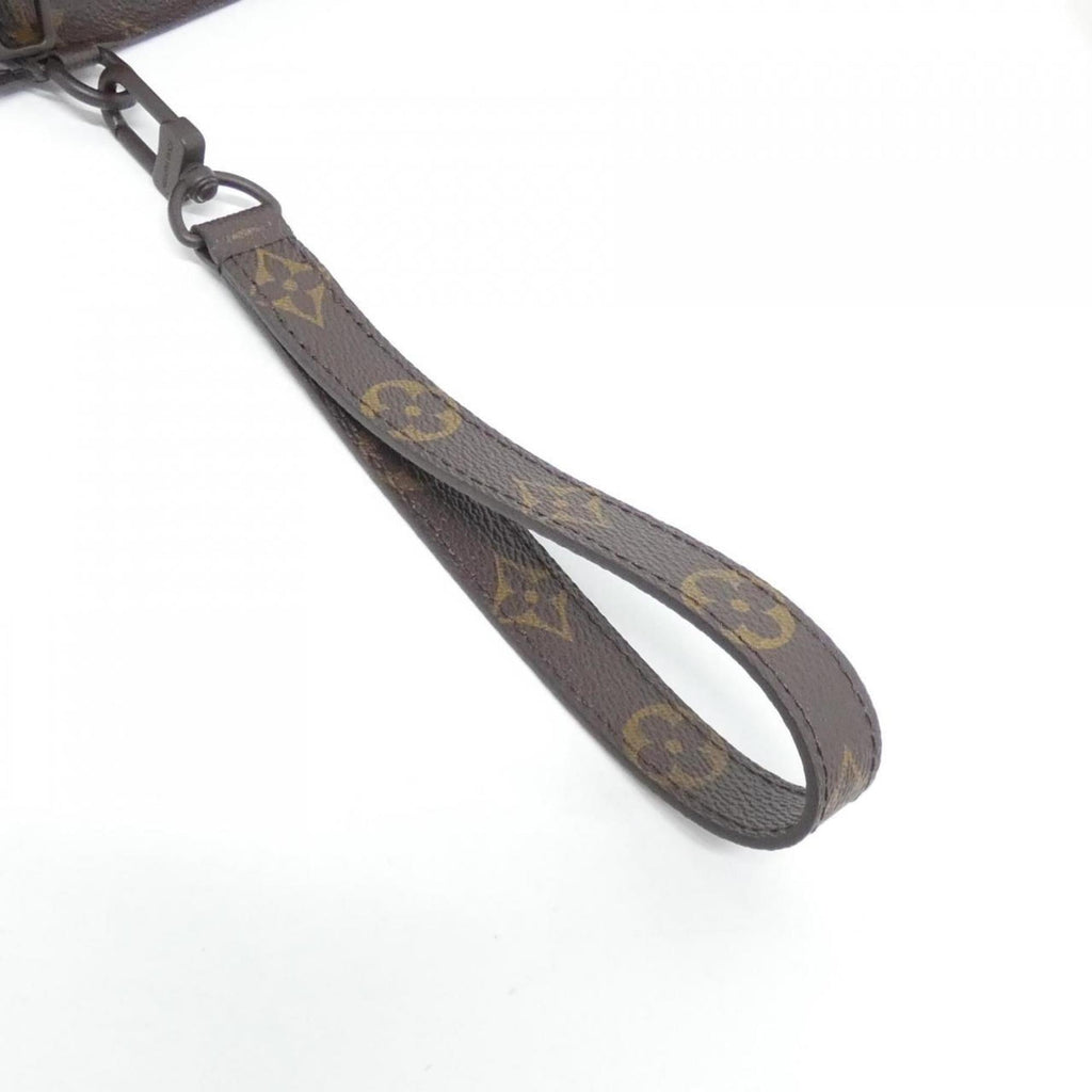 Louis Vuitton Marron Coated Canvas Pvc Pouch (Pre-Owned)