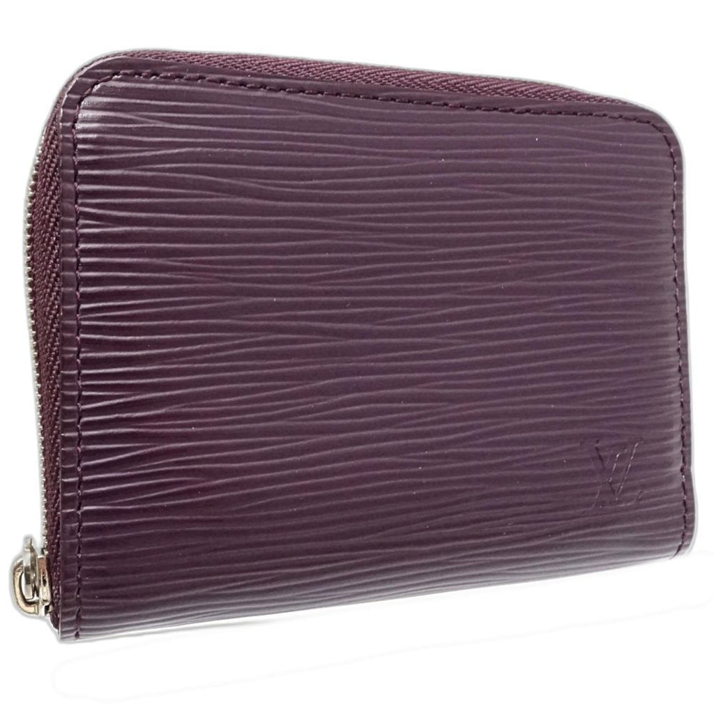 Louis Vuitton Cassis Leather Coin Purse/Coin Case (Pre-Owned)