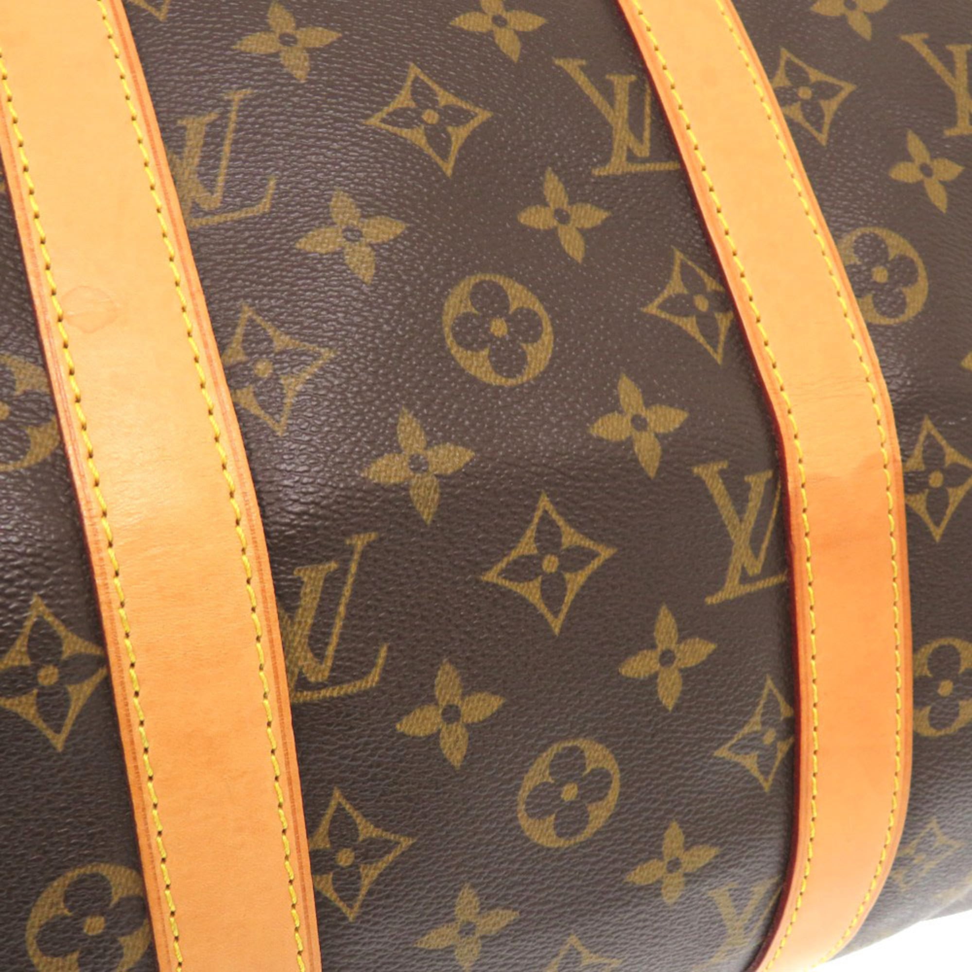Louis Vuitton Brown Monogram Monogram Boston Bag (Pre-Owned)