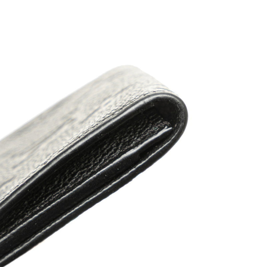 Louis Vuitton Black Noir Leather Wallet (Bi-Fold) (Pre-Owned)