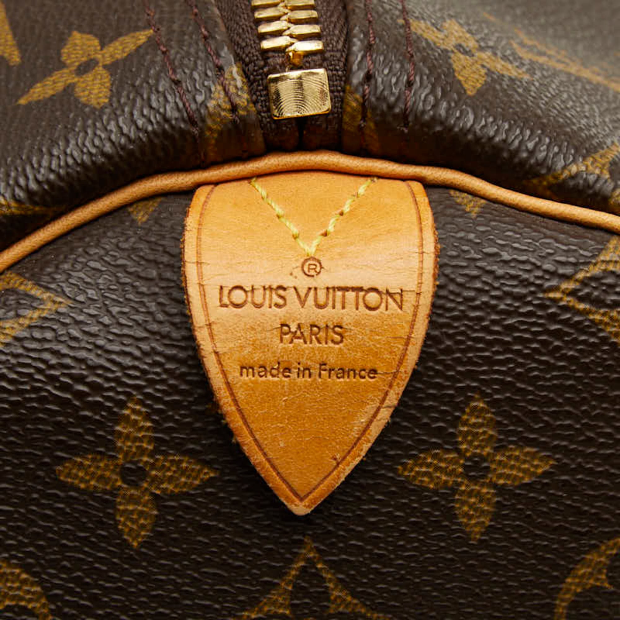 Louis Vuitton Brown Pvc Leather Boston Bag (Pre-Owned)