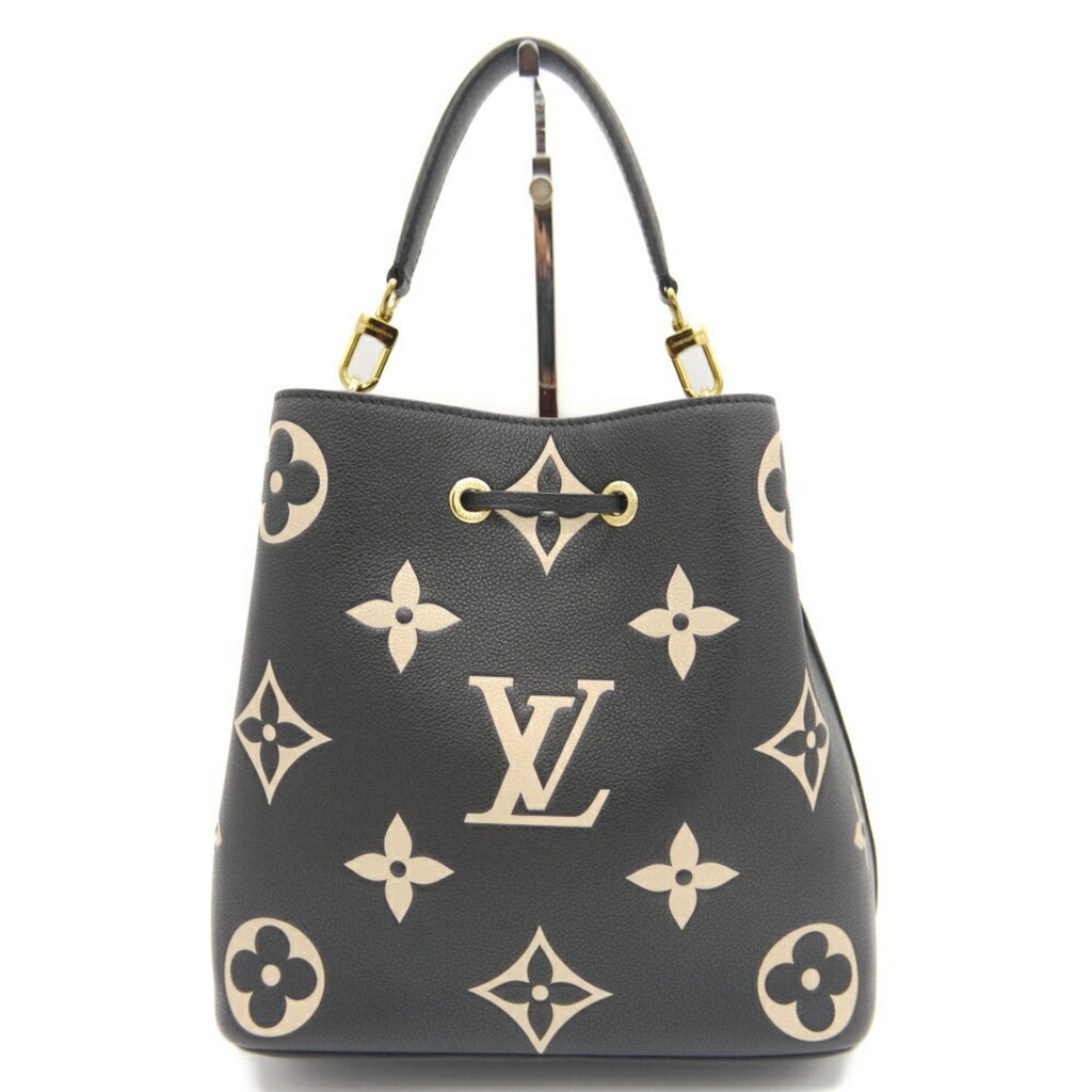 Louis Vuitton Monogram Empreinte Black Monogram Empreinte Shoulder Bag Tote Bag (Pre-Owned)