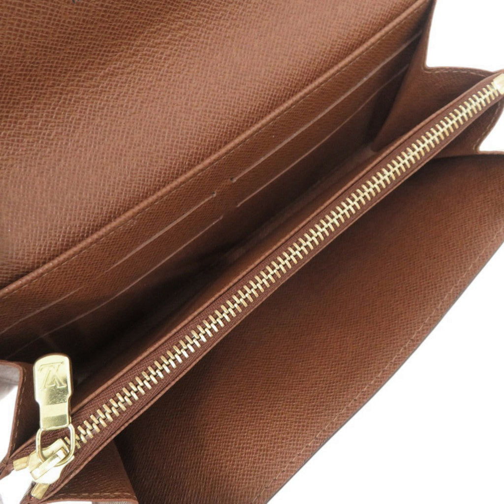 Louis Vuitton Brown Monogram Monogram Long Wallet (Bi-Fold) (Pre-Owned)