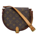 Tambourine Handbag Monogram Canvas