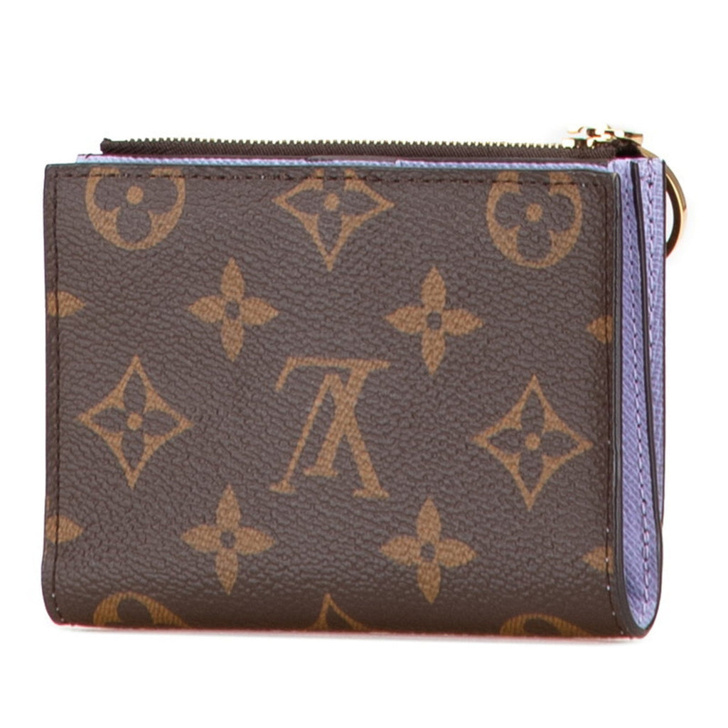 Louis Vuitton Monogram Brown Pvc Leather Wallet (Bi-Fold) (Pre-Owned)
